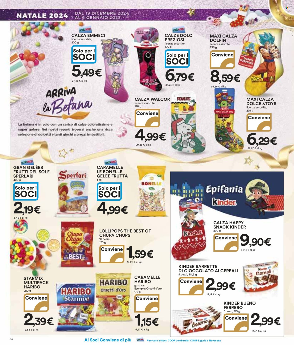 Leták Coop - 19.12.2024 - 6.1.2025. Strana 24