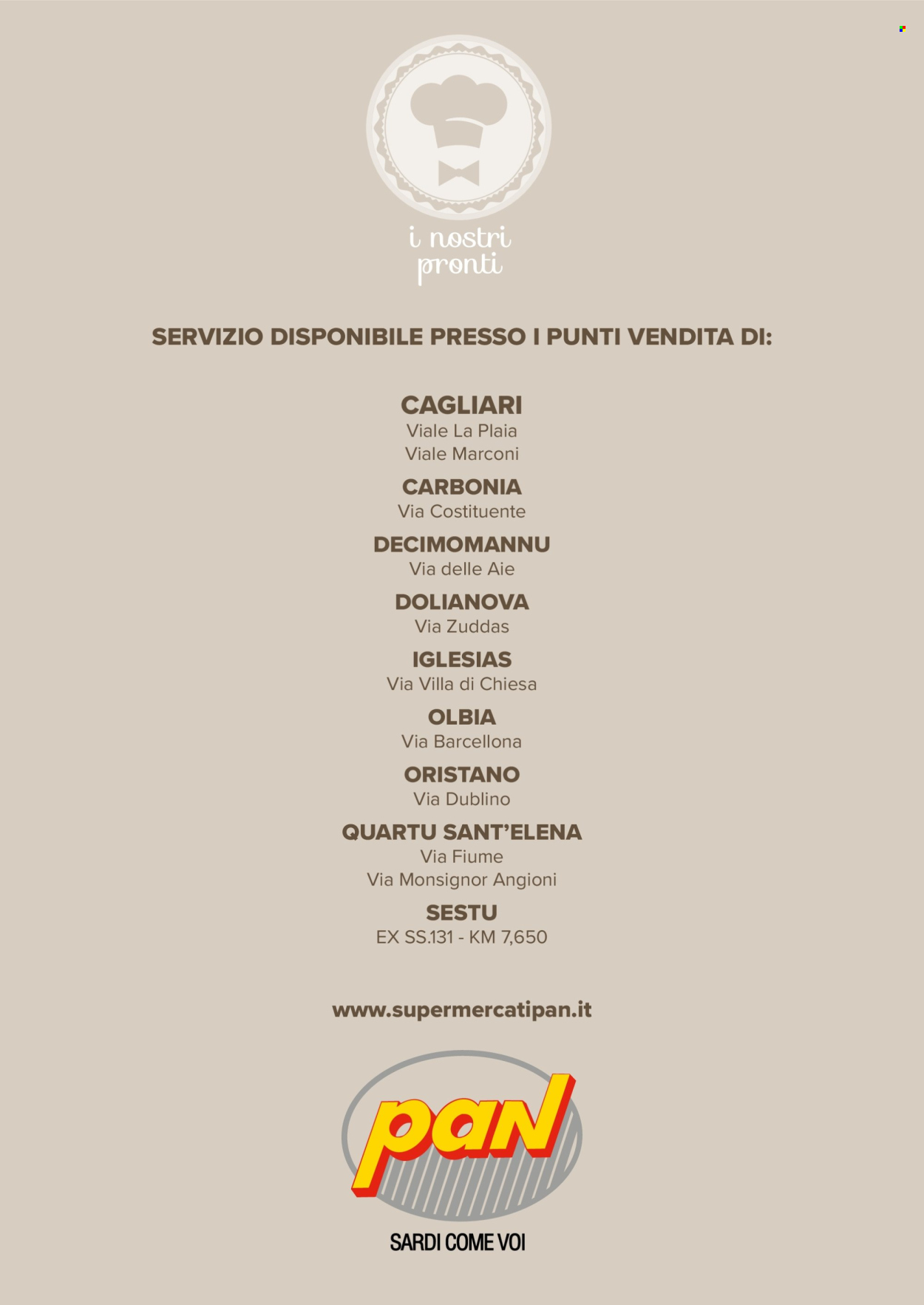 Volantino Pan - 1/12/2024 - 31/12/2025. Pagina 1