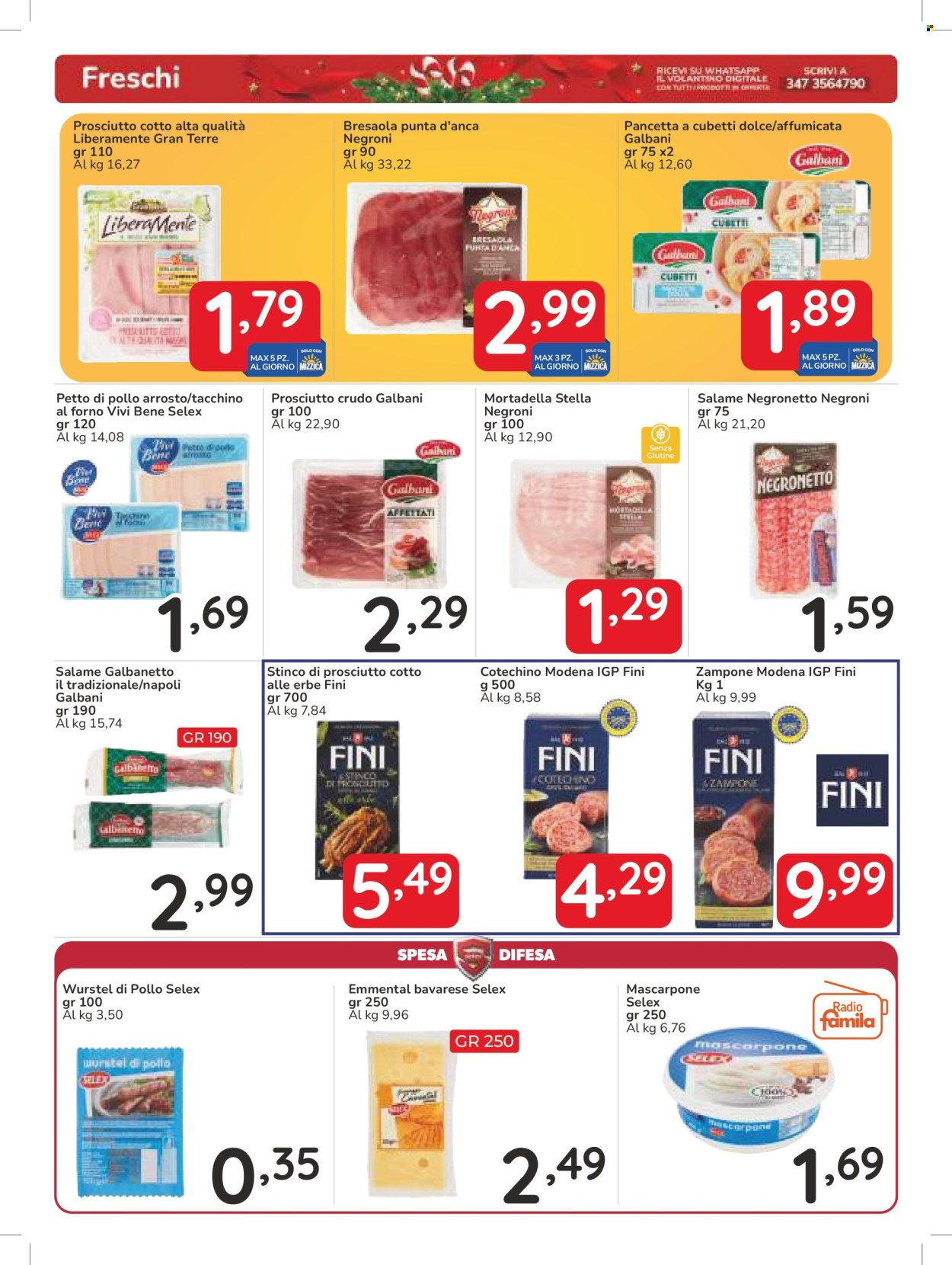 Volantino Famila - 18/12/2024 - 2/1/2025. Pagina 21