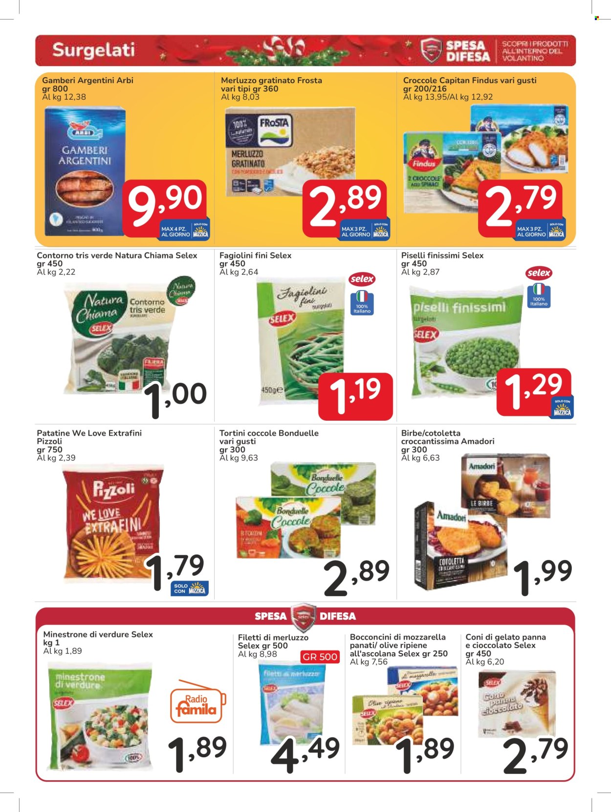 Volantino Famila - 18/12/2024 - 2/1/2025. Pagina 39