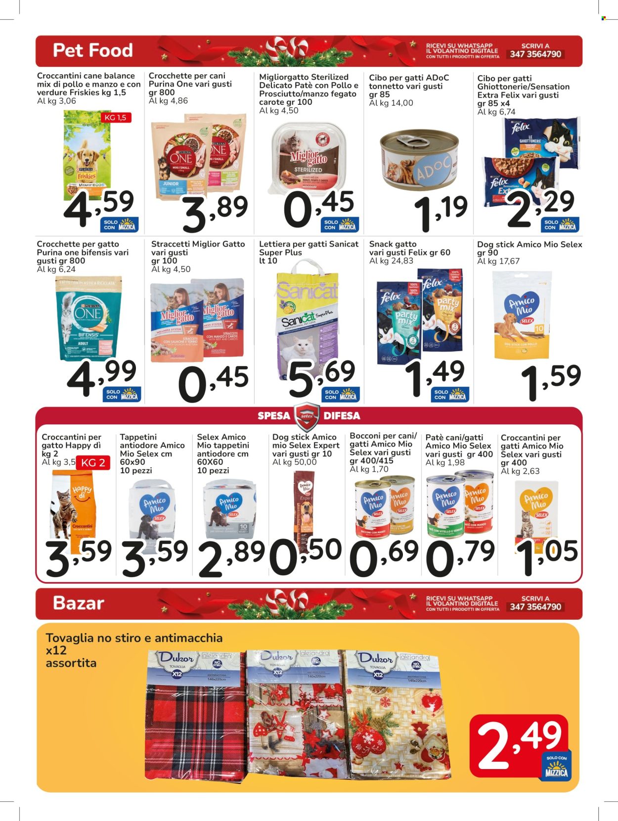 Volantino Famila - 18/12/2024 - 2/1/2025. Pagina 52