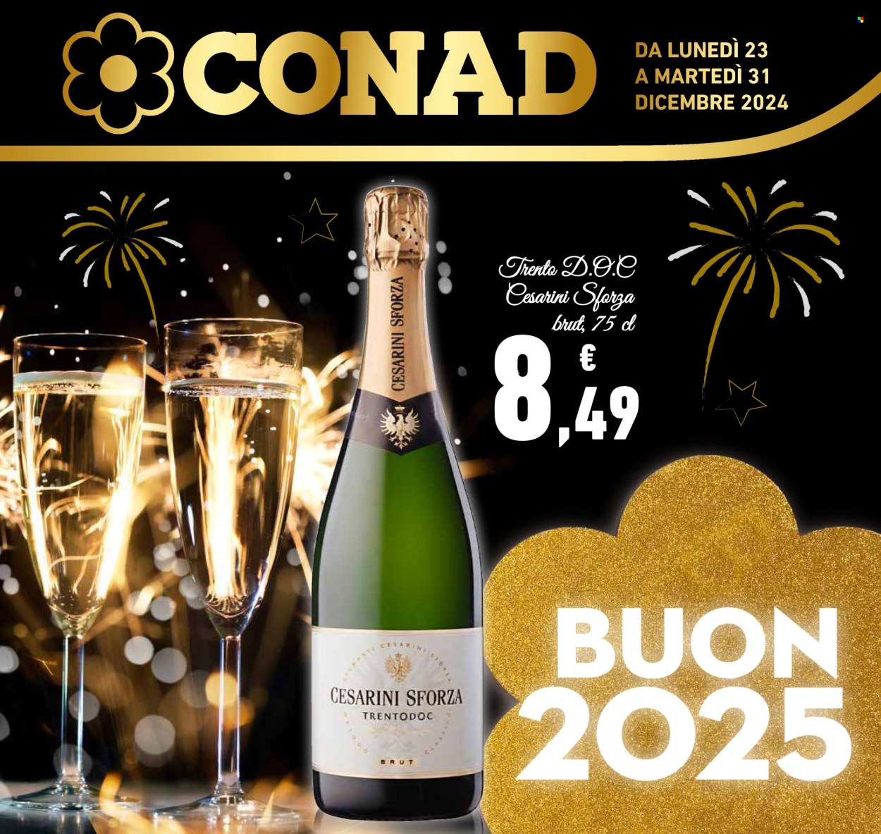 Leták Conad - 23.12.2024 - 31.12.2024. Strana 1