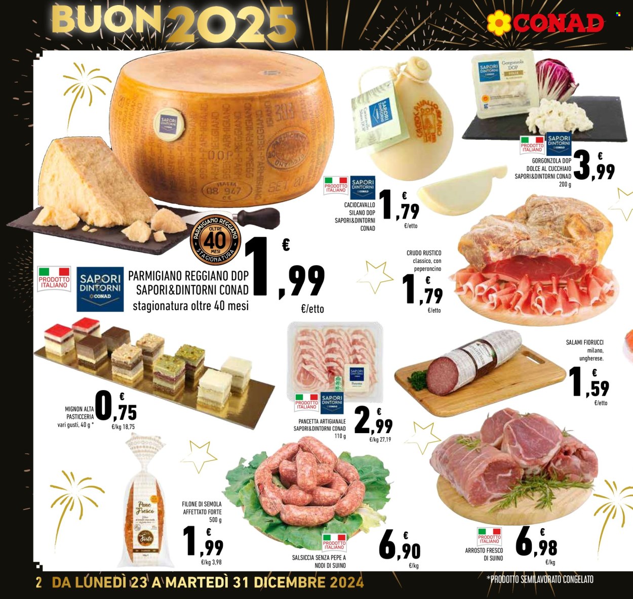 Leták Conad - 23.12.2024 - 31.12.2024. Strana 2