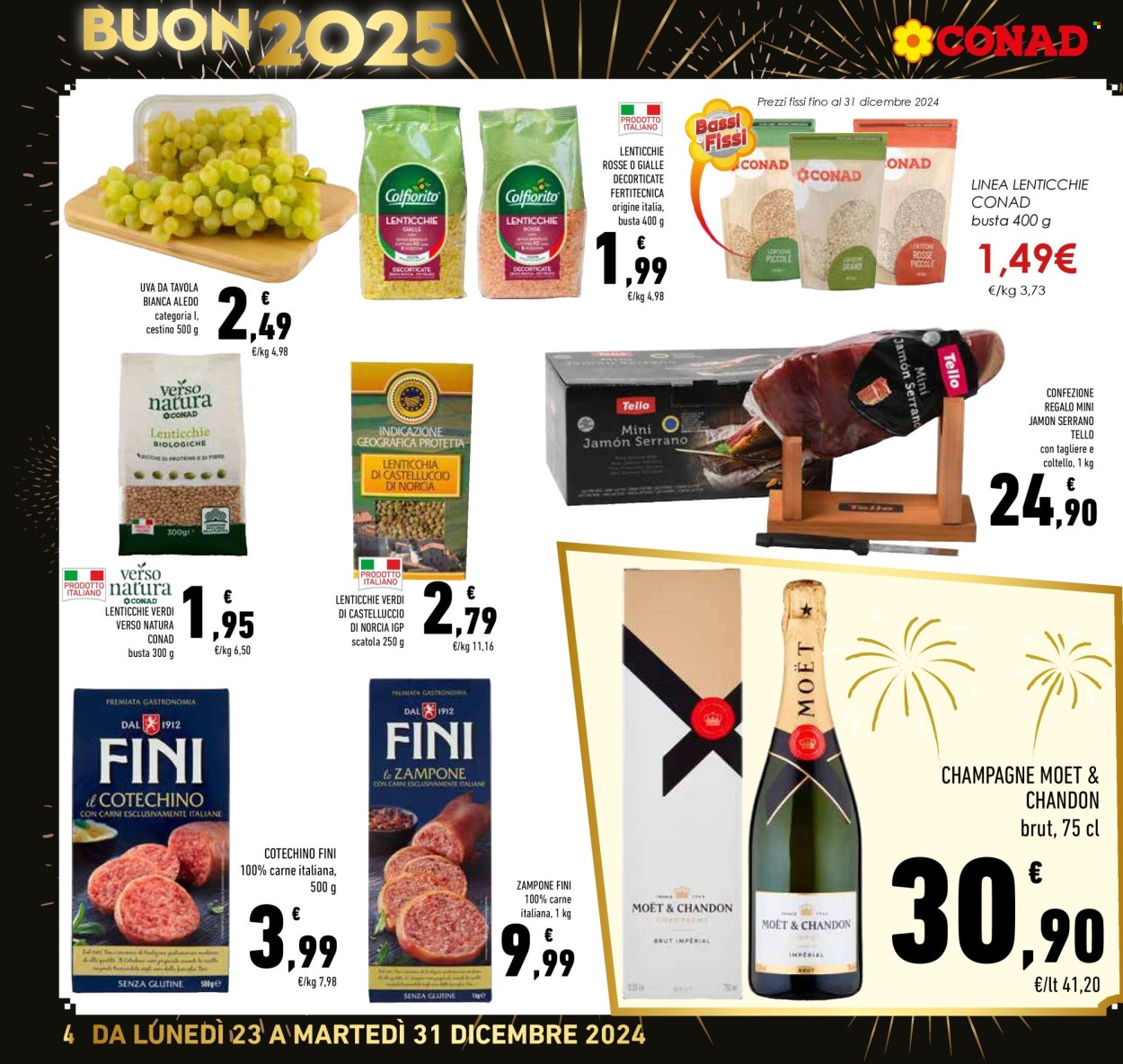Volantino Conad - 23/12/2024 - 31/12/2024. Pagina 4
