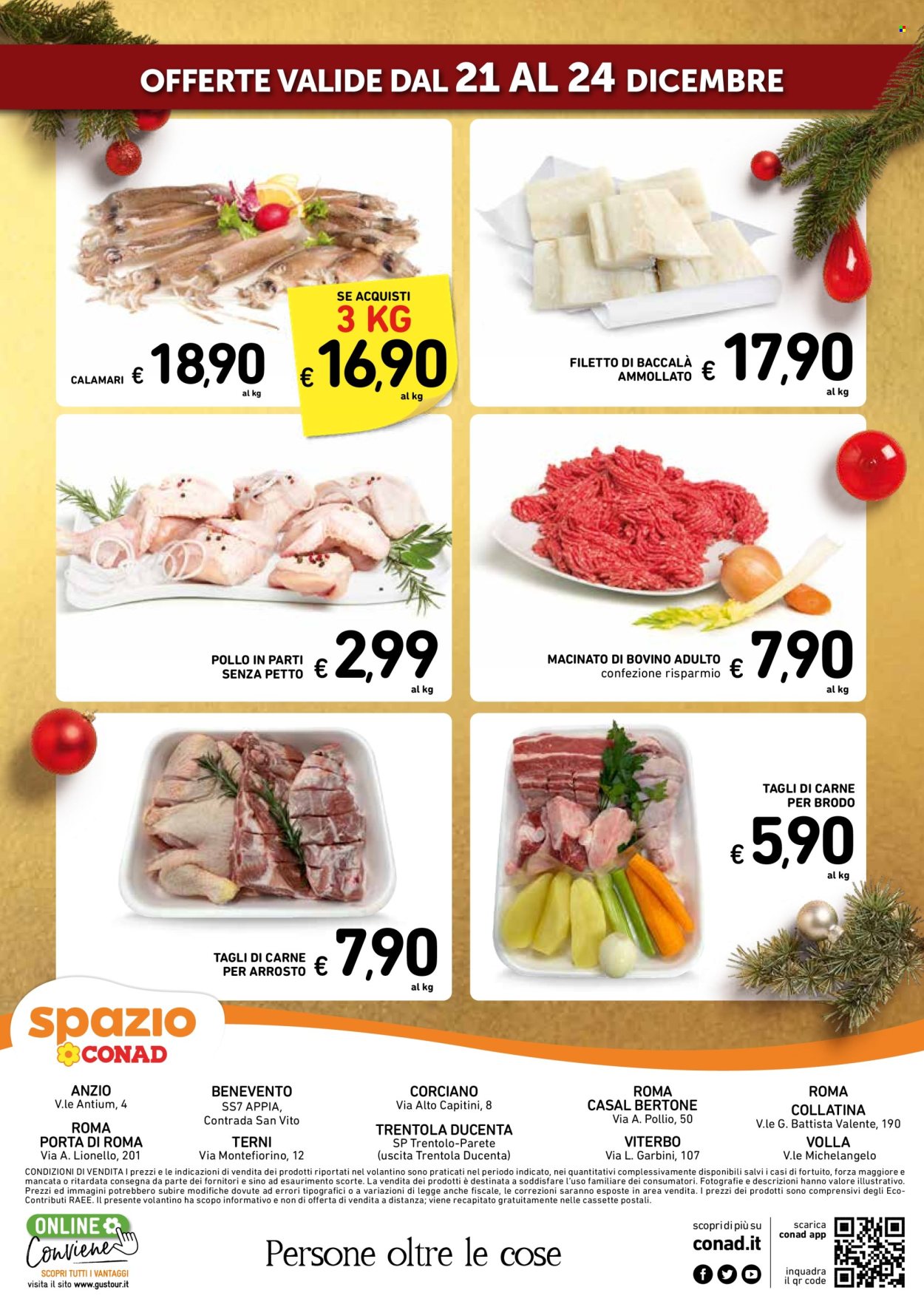 Leták Spazio Conad - 21.12.2024 - 24.12.2024. Strana 2