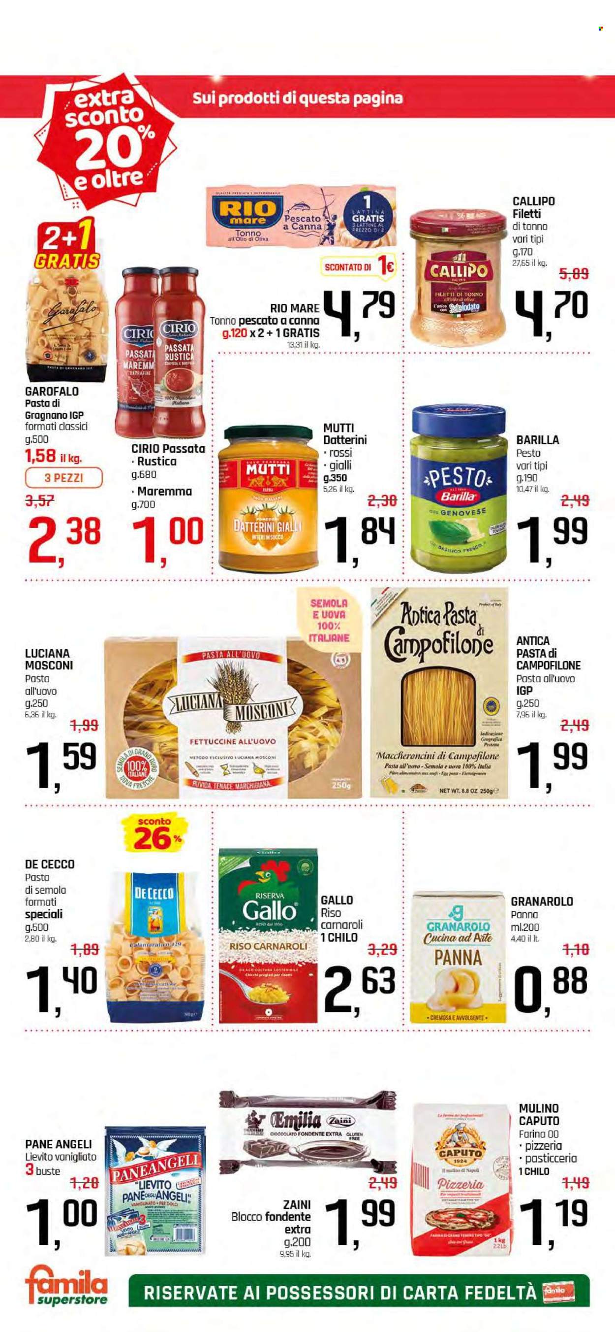 Volantino Famila - 20/12/2024 - 28/12/2024. Pagina 19