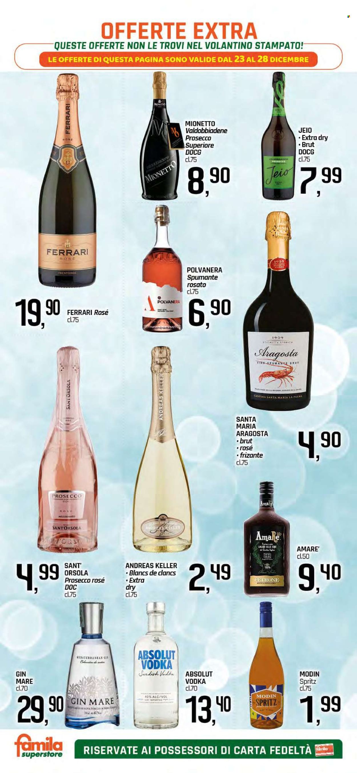 Volantino Famila - 20/12/2024 - 28/12/2024. Pagina 37