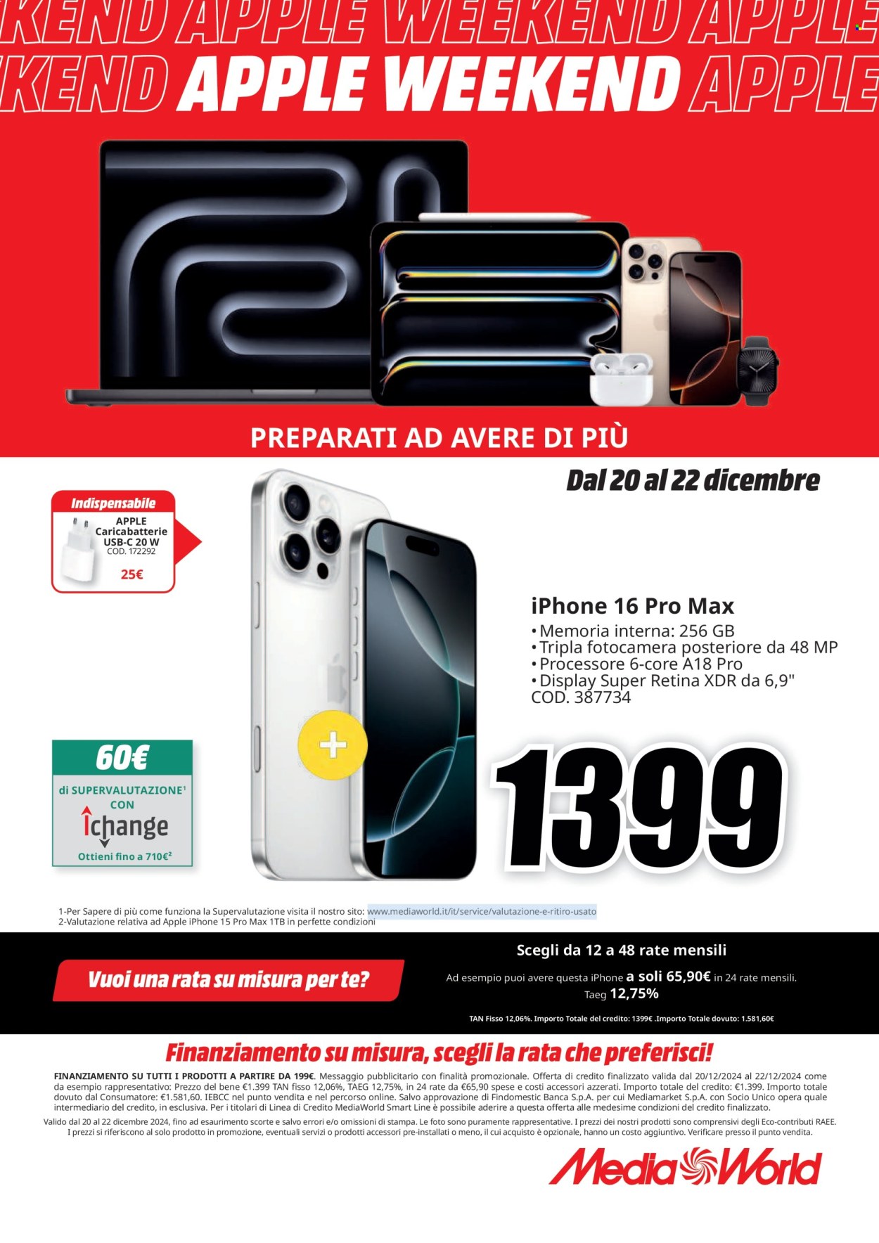 Leták MediaWorld - 20.12.2024 - 22.12.2024. Strana 7