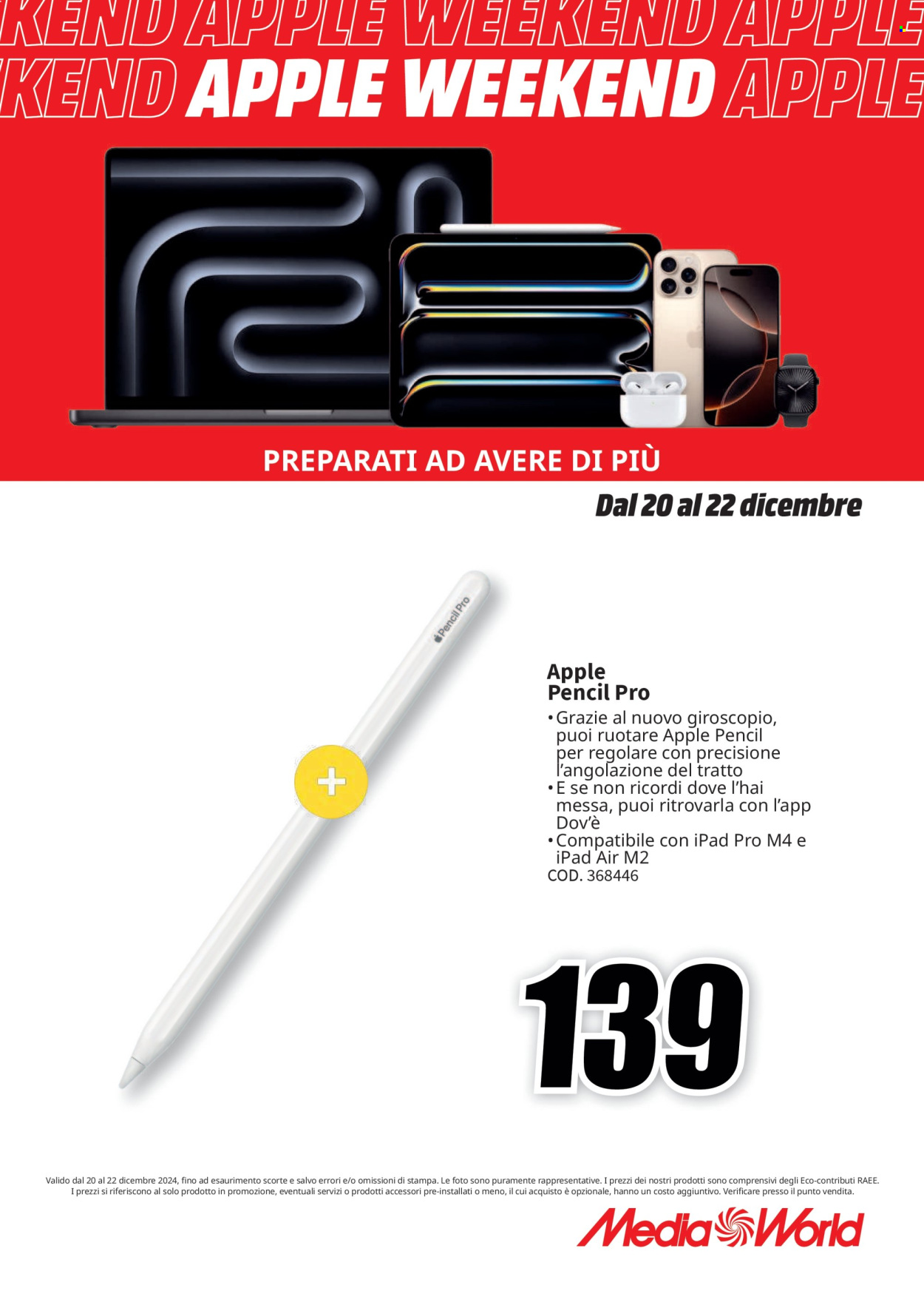 Leták MediaWorld - 20.12.2024 - 22.12.2024. Strana 9