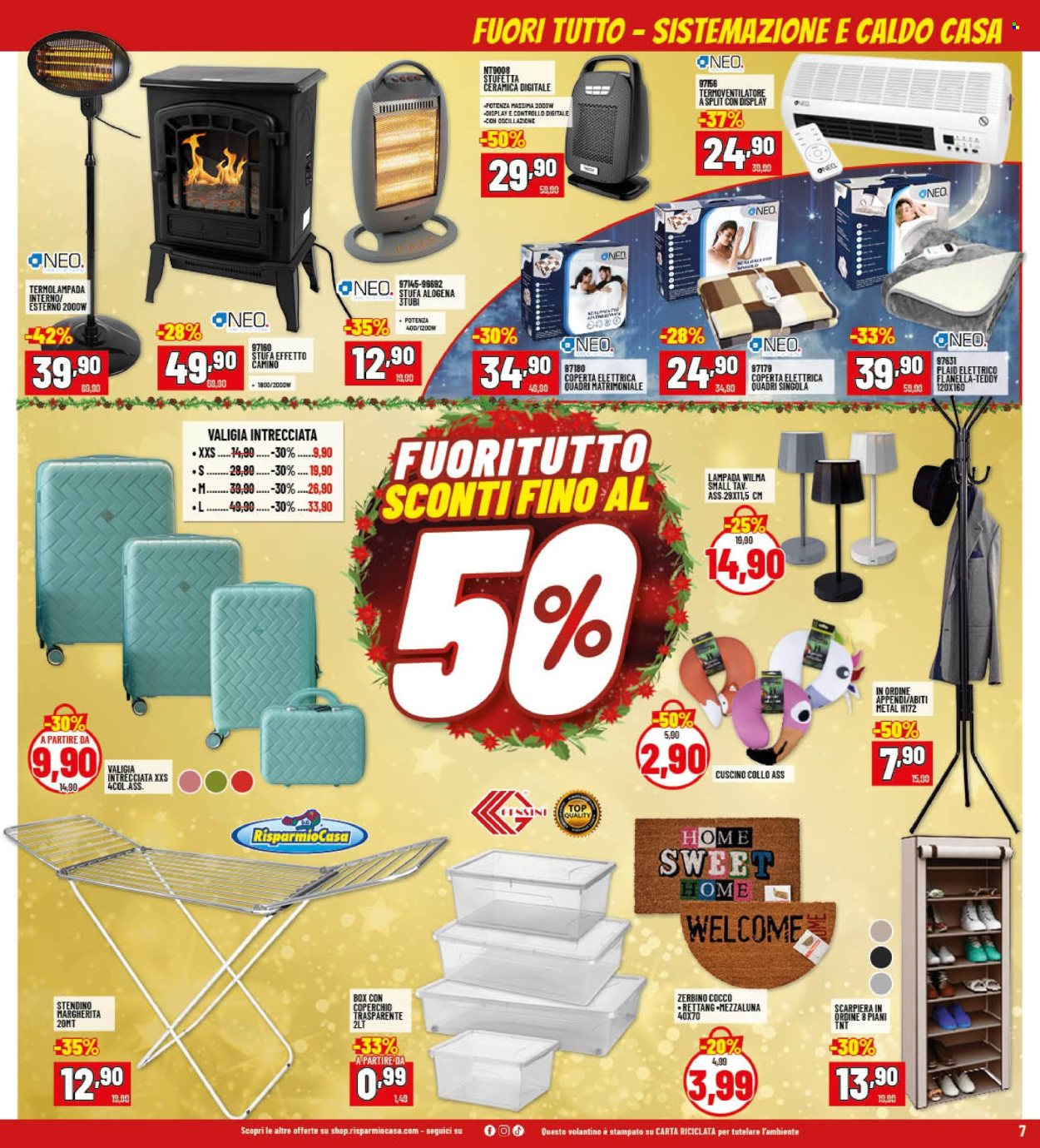 Volantino Risparmio Casa - 21/12/2024 - 5/1/2025. Pagina 7