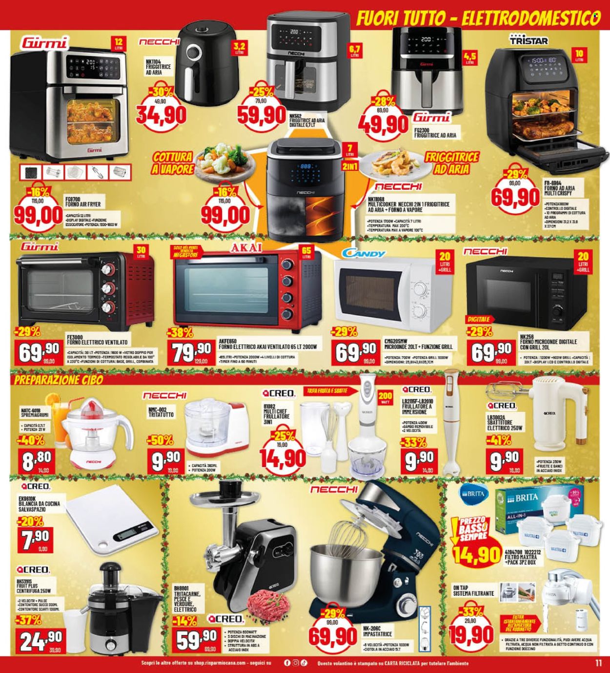 Volantino Risparmio Casa - 21/12/2024 - 5/1/2025. Pagina 11