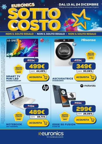 Volantino Euronics - 16/12/2024 - 31/12/2024.