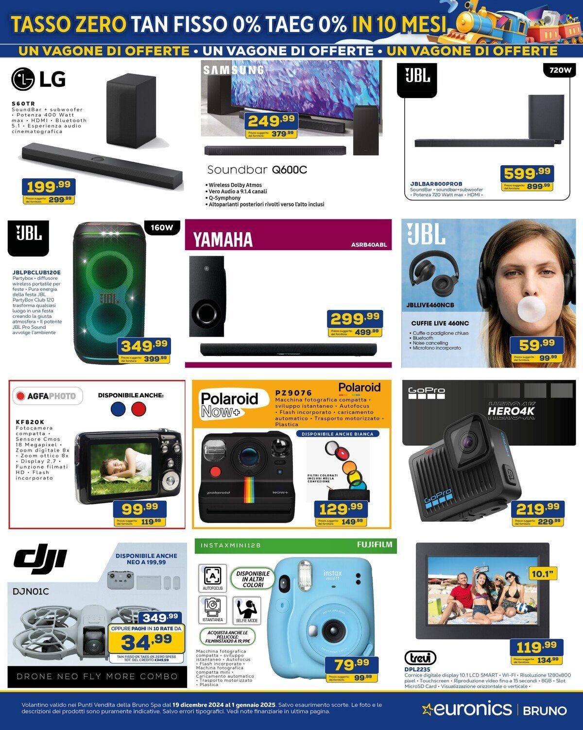 Volantino Euronics - 19/12/2024 - 1/1/2025. Pagina 13