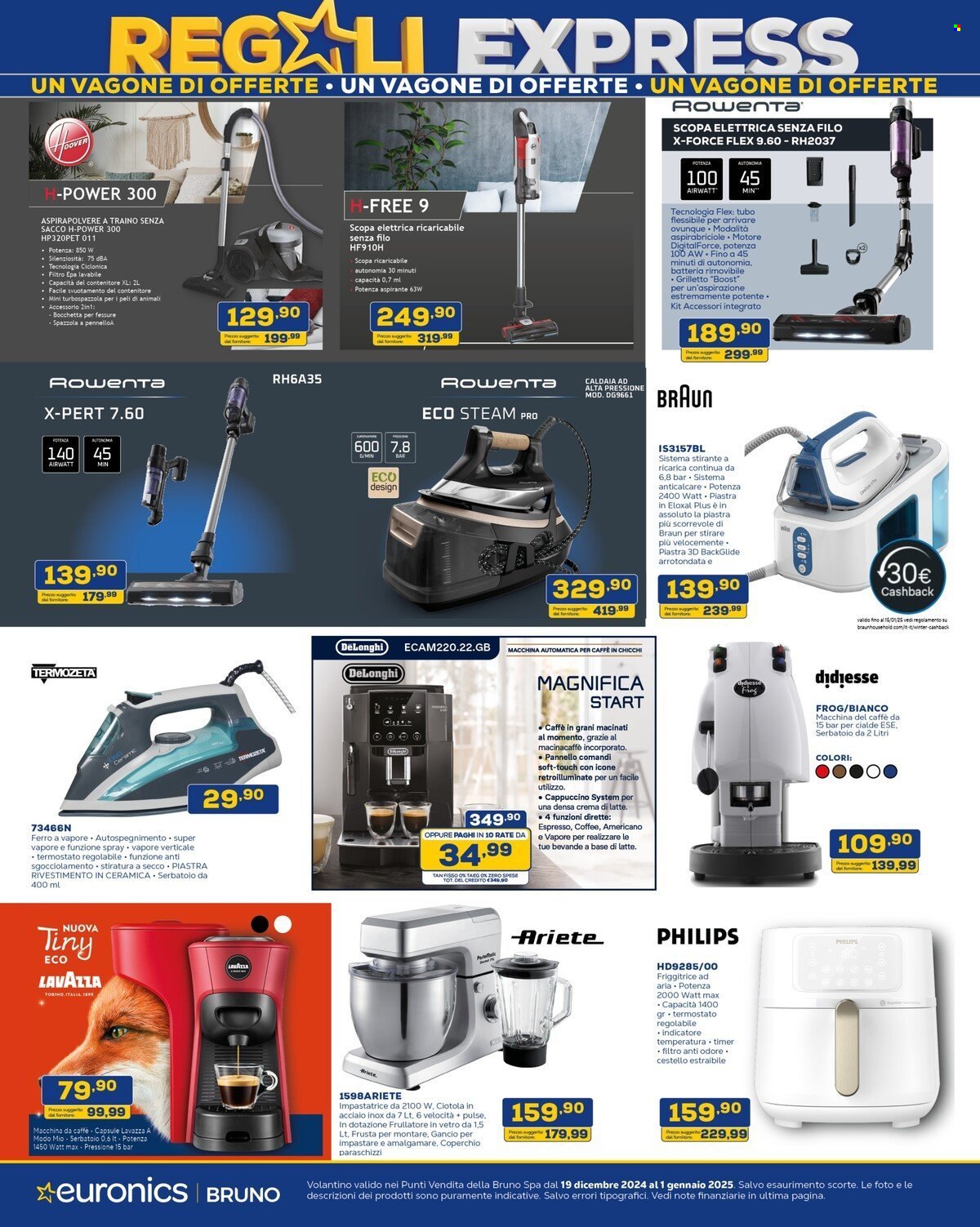 Volantino Euronics - 19/12/2024 - 1/1/2025. Pagina 14