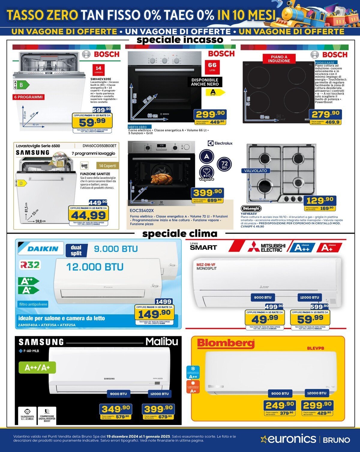 Volantino Euronics - 19/12/2024 - 1/1/2025. Pagina 18