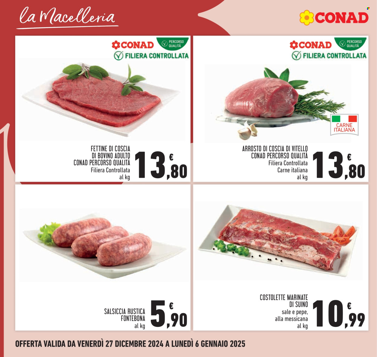 Leták Conad - 27.12.2024 - 6.1.2025. Strana 2