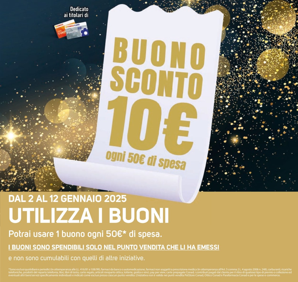 Volantino Conad - 28/12/2024 - 6/1/2025. Pagina 3