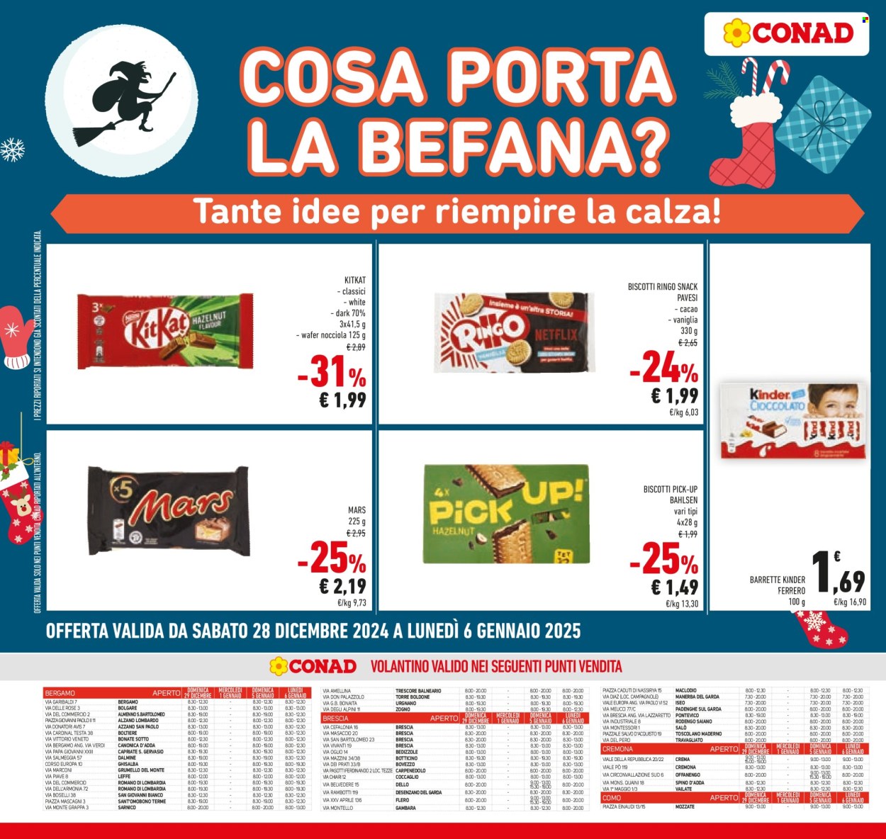 Volantino Conad - 28/12/2024 - 6/1/2025. Pagina 8