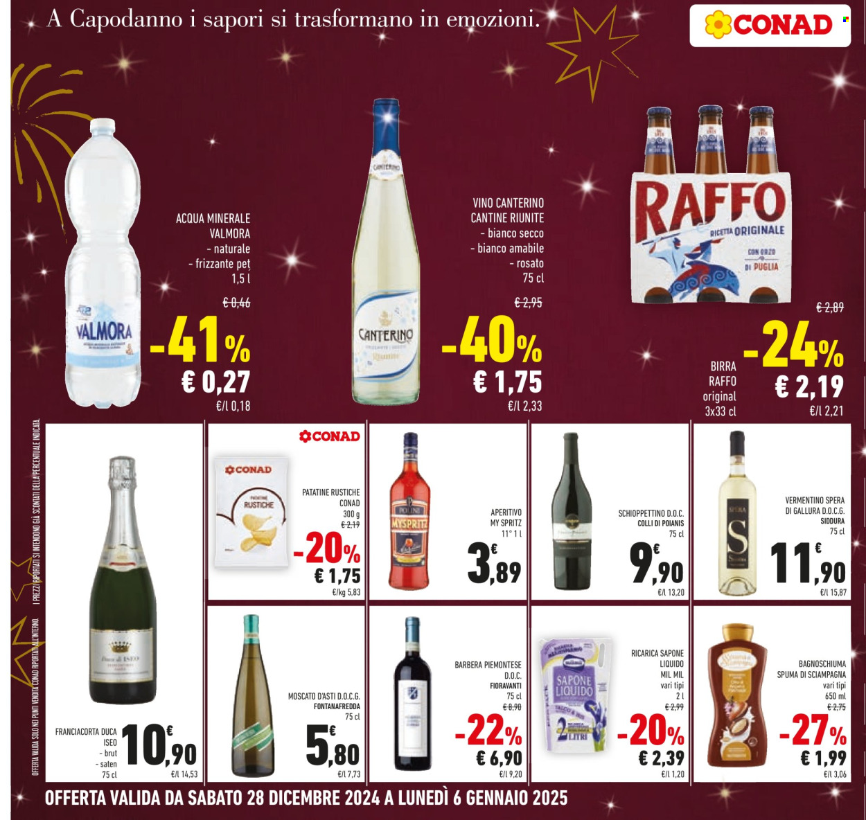 Leták Conad - 28.12.2024 - 6.1.2025. Strana 10