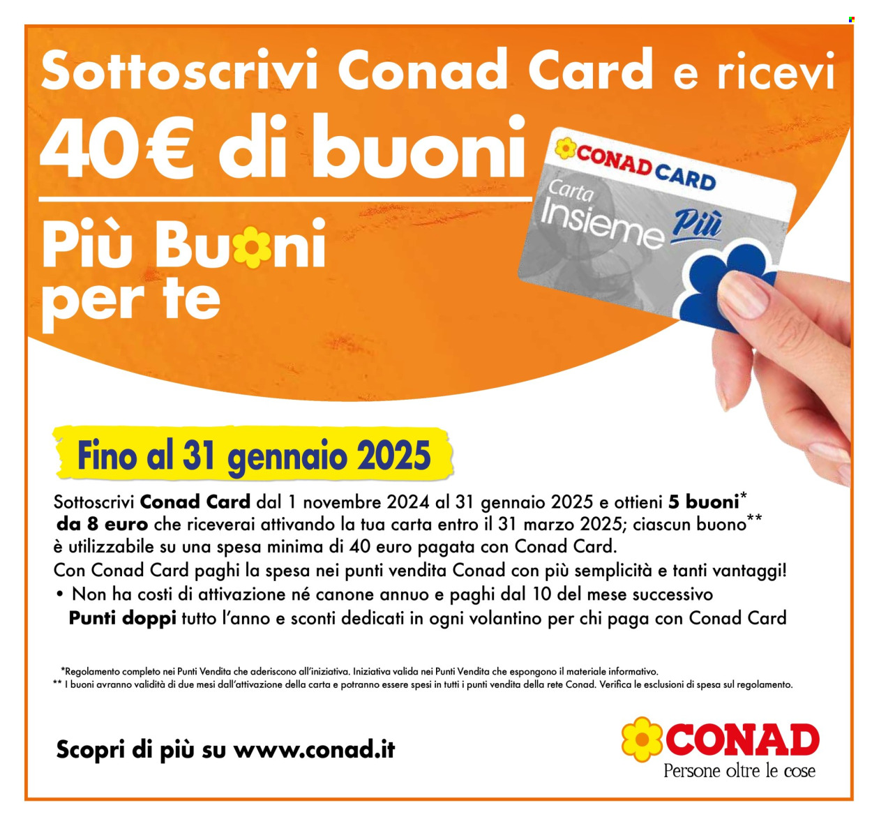 Leták Conad - 28.12.2024 - 6.1.2025. Strana 18