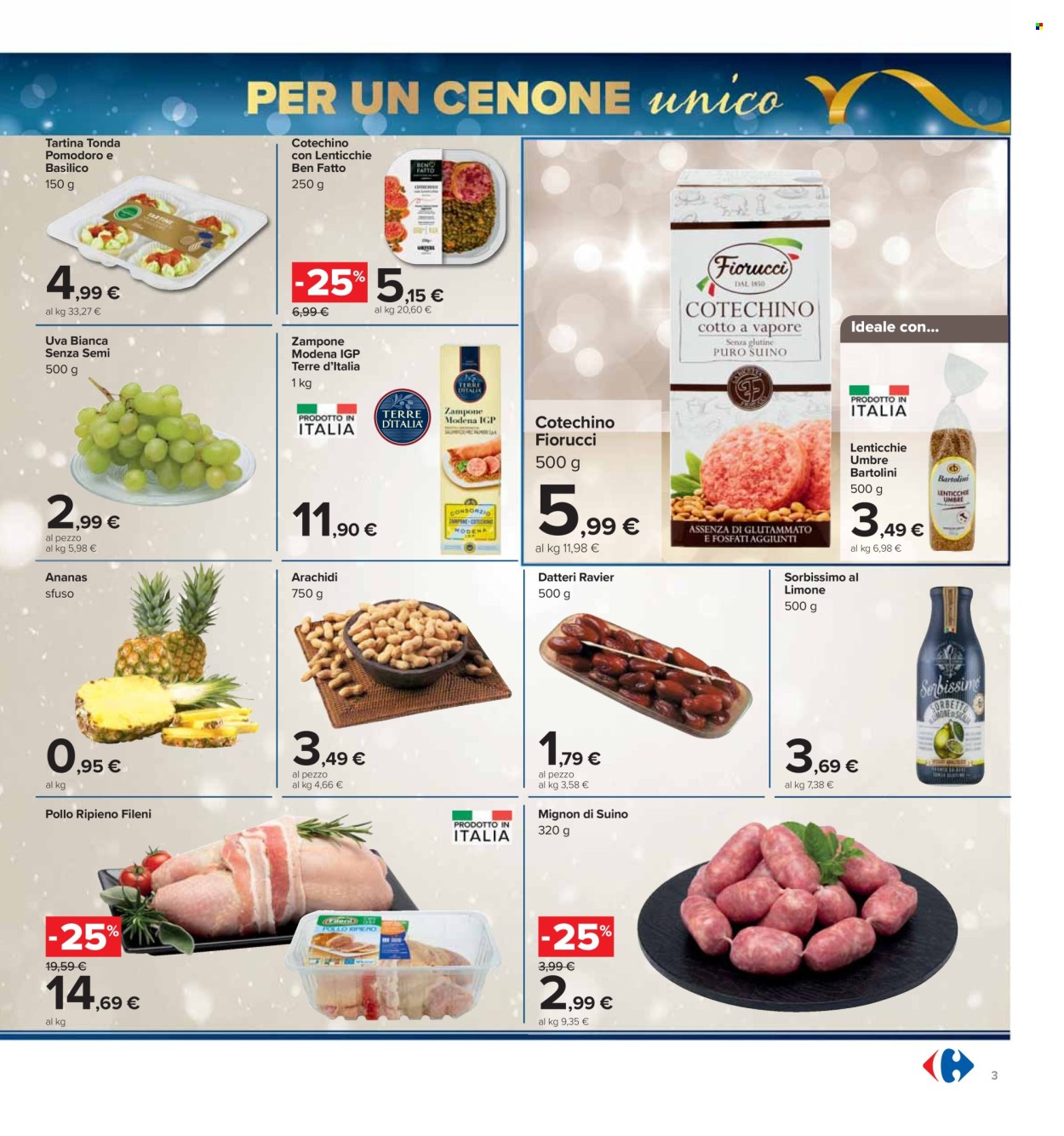 Volantino Carrefour - 27/12/2024 - 2/1/2025. Pagina 3