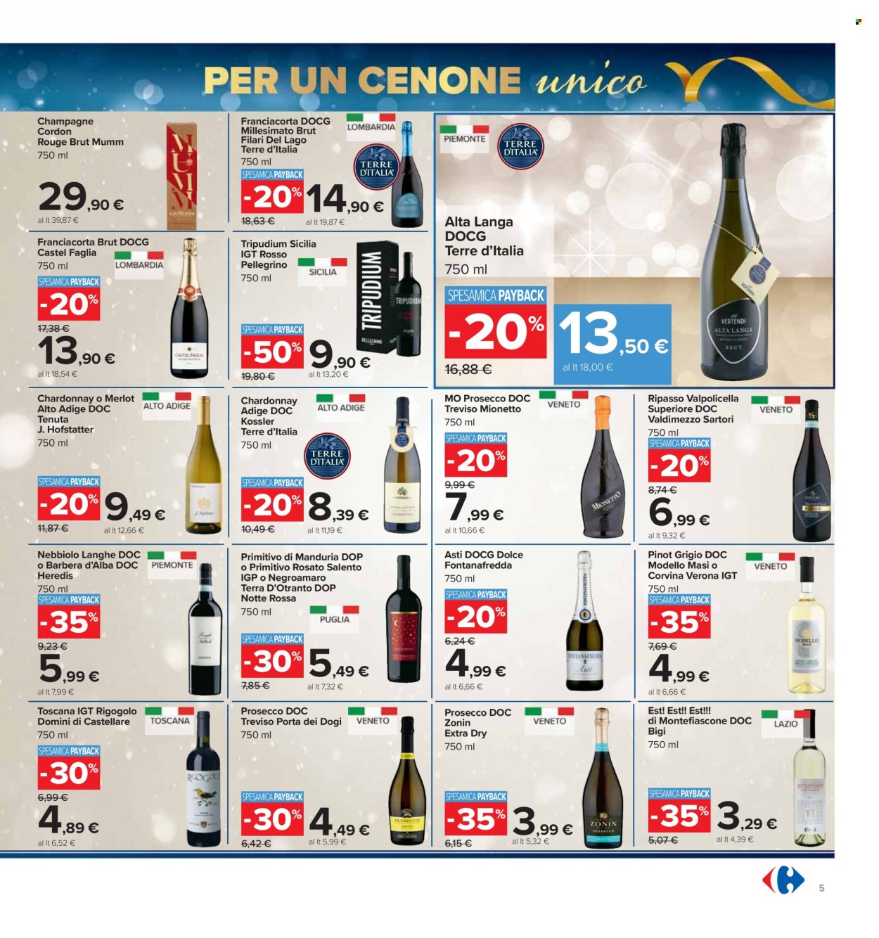 Volantino Carrefour - 27/12/2024 - 2/1/2025. Pagina 5
