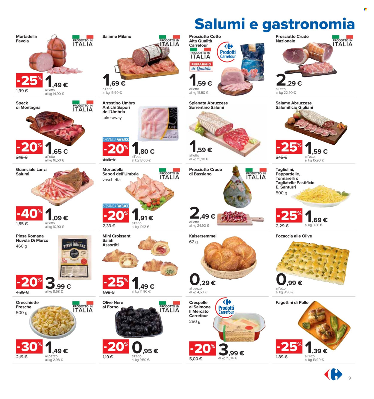 Volantino Carrefour - 27/12/2024 - 2/1/2025. Pagina 9