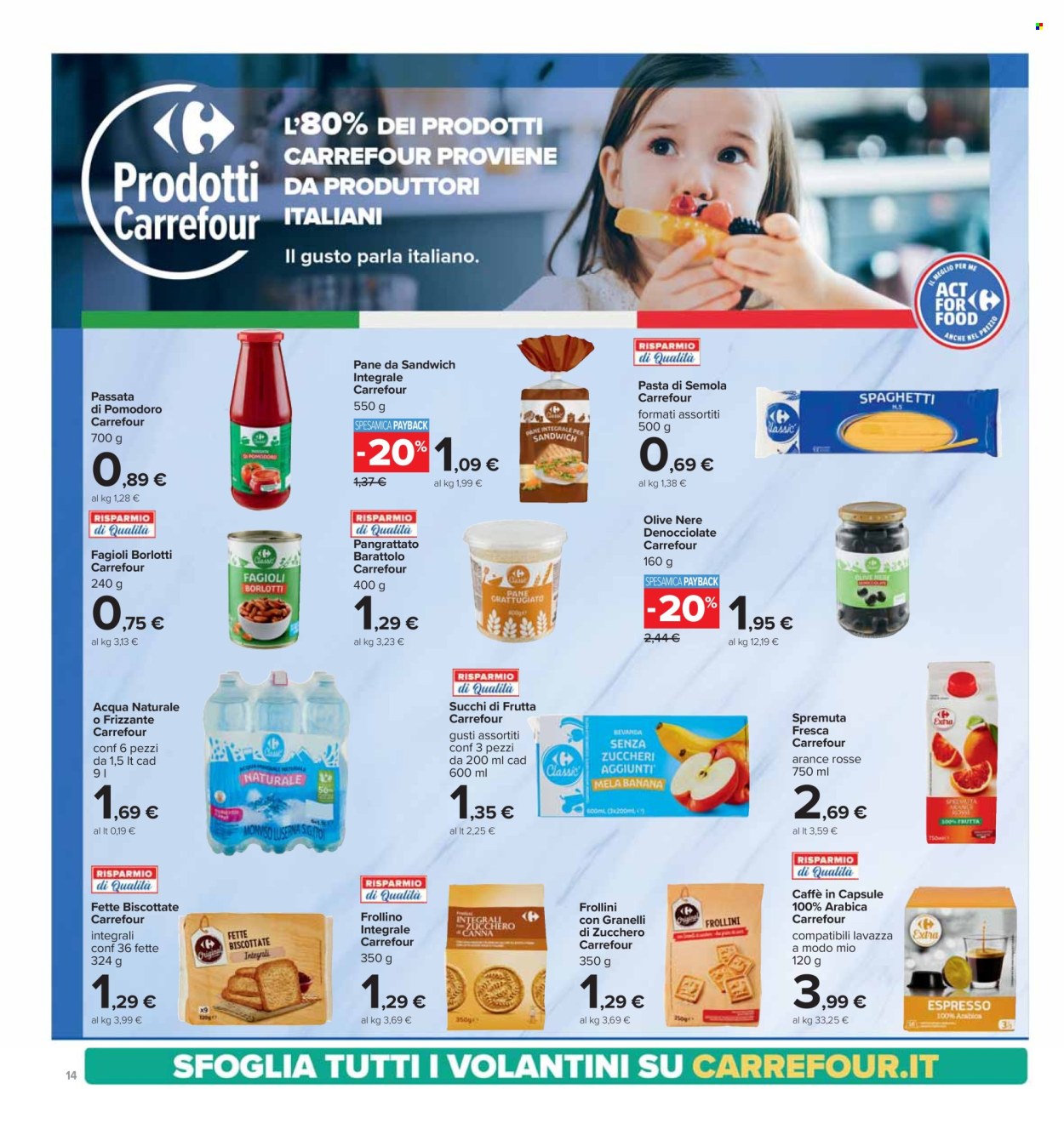 Volantino Carrefour - 27/12/2024 - 2/1/2025. Pagina 14