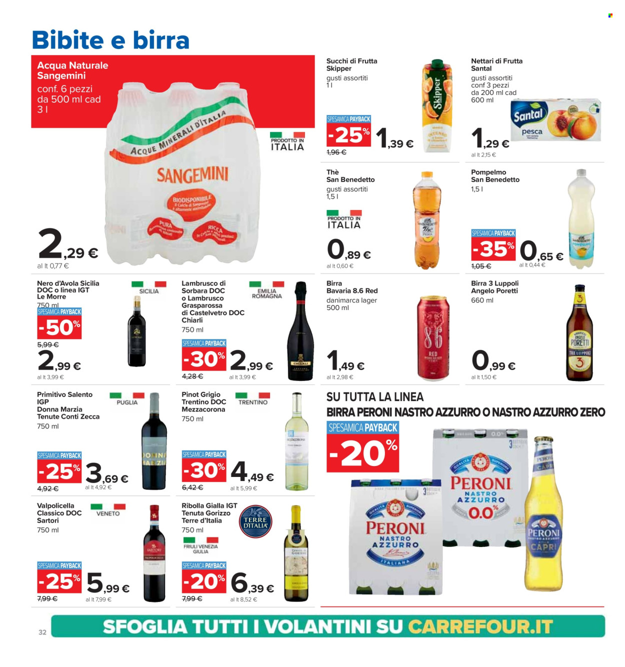 Volantino Carrefour - 27/12/2024 - 2/1/2025. Pagina 32