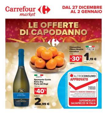 Volantino Carrefour - 27/12/2024 - 2/1/2025.