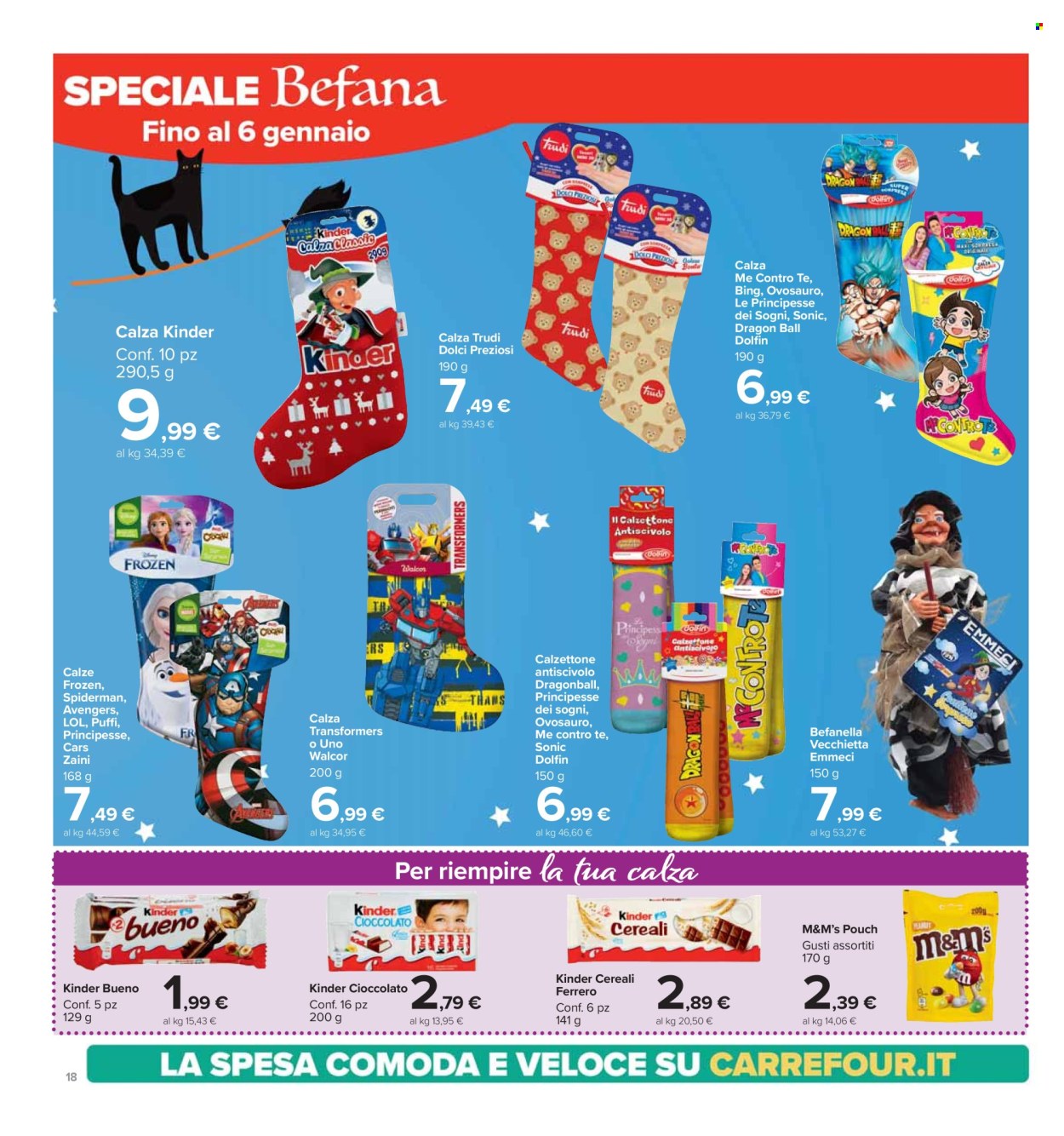 Volantino Carrefour - 27/12/2024 - 2/1/2025. Pagina 18
