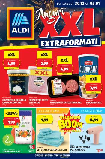 Volantino Aldi - 30/12/2024 - 5/1/2025.
