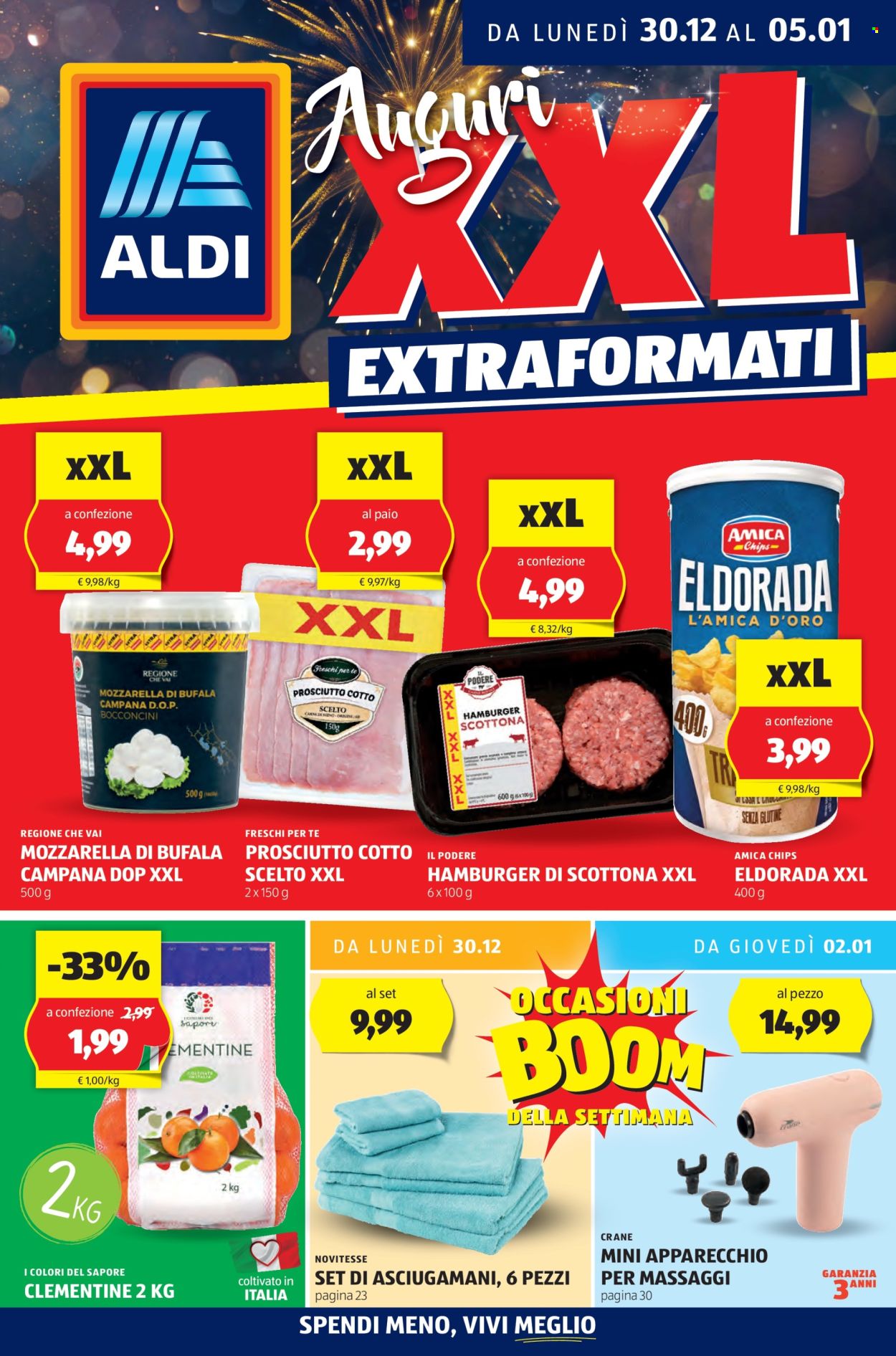 Leták Aldi - 30.12.2024 - 5.1.2025. Strana 1