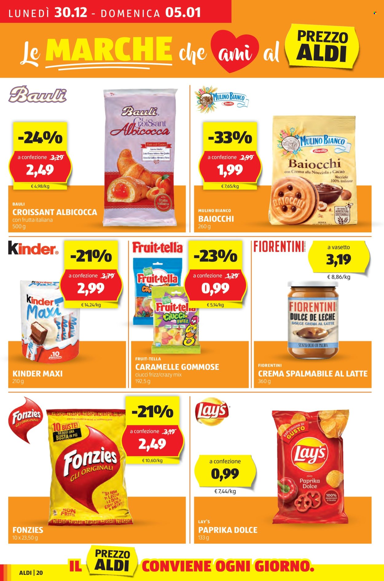 Volantino Aldi - 30/12/2024 - 5/1/2025. Pagina 20