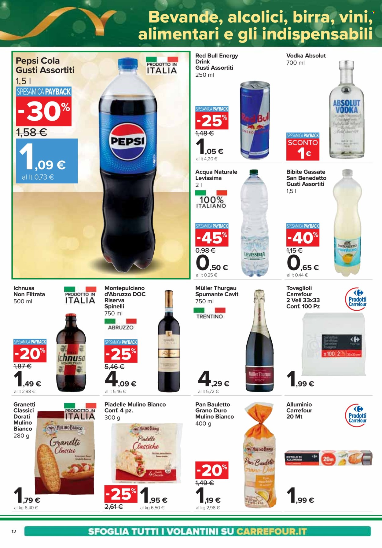 Volantino Carrefour - 27/12/2024 - 6/1/2025. Pagina 12