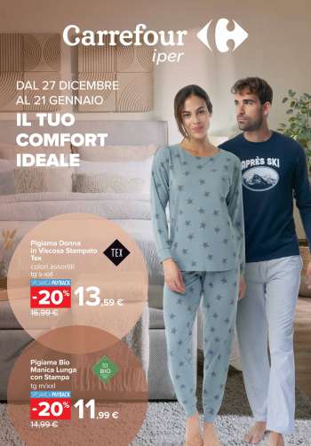 Volantino Carrefour - 27/12/2024 - 21/1/2025.