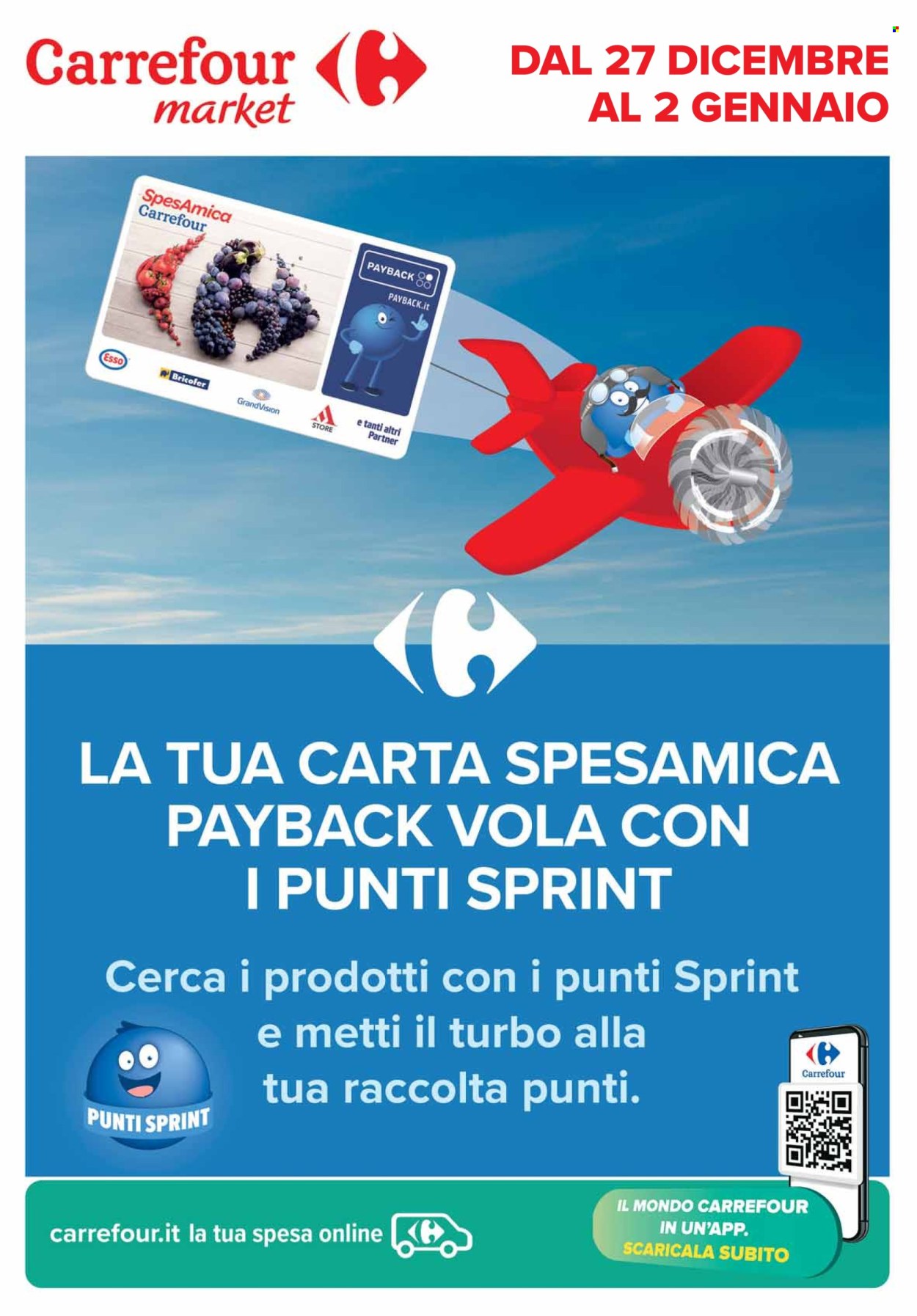 Volantino Carrefour - 27/12/2024 - 2/1/2025. Pagina 1