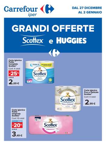 Volantino Carrefour - 27/12/2024 - 2/1/2025.