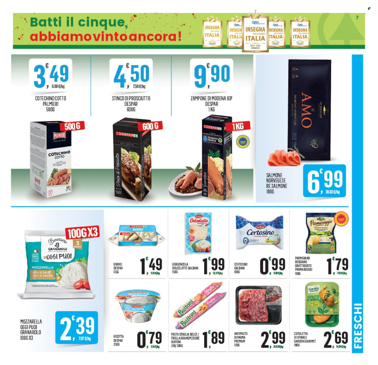 Volantino Despar - 27/12/2024 - 5/1/2025. Pagina 7