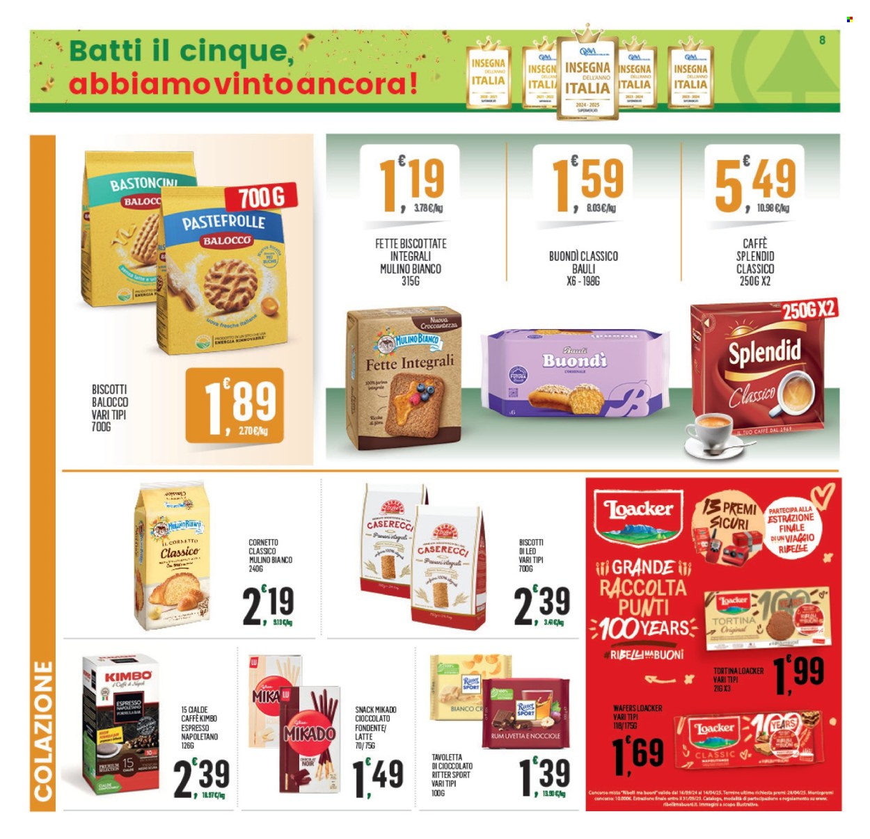 Volantino Despar - 27/12/2024 - 5/1/2025. Pagina 8