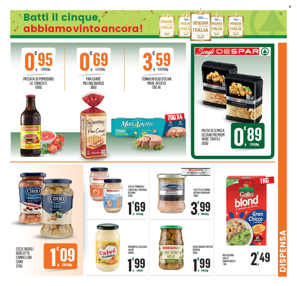 Volantino Despar - 27/12/2024 - 5/1/2025. Pagina 11