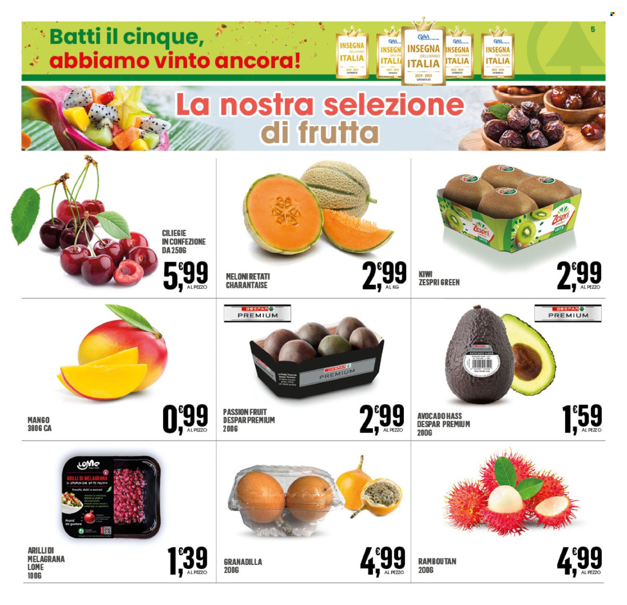 Leták Eurospar - 27.12.2024 - 5.1.2025. Strana 5