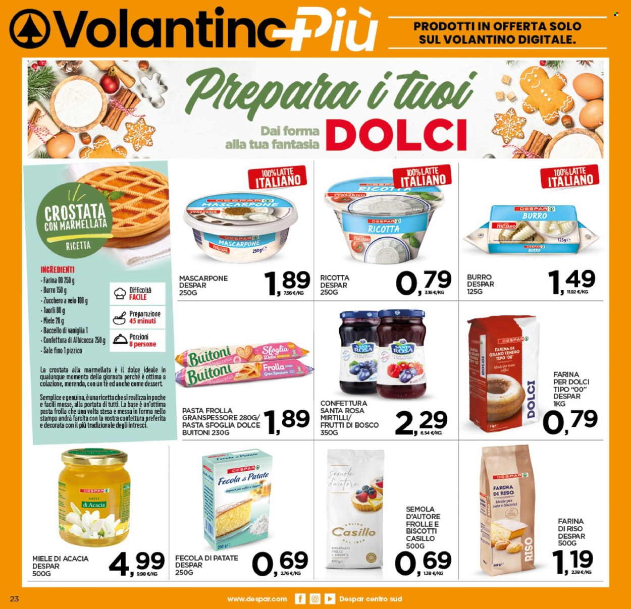 Leták Interspar - 27.12.2024 - 5.1.2025. Strana 23