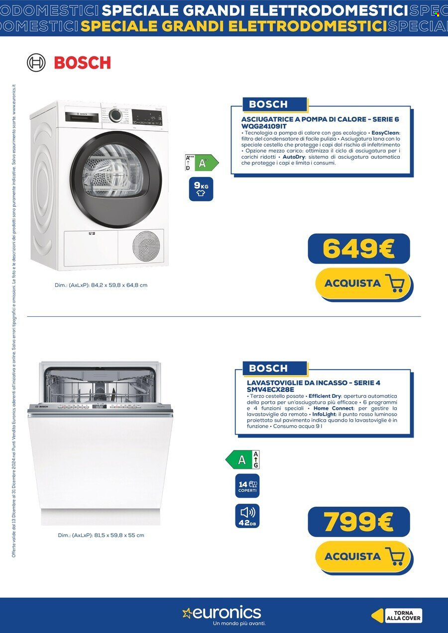 Volantino Euronics - 23/12/2024 - 31/12/2024. Pagina 6
