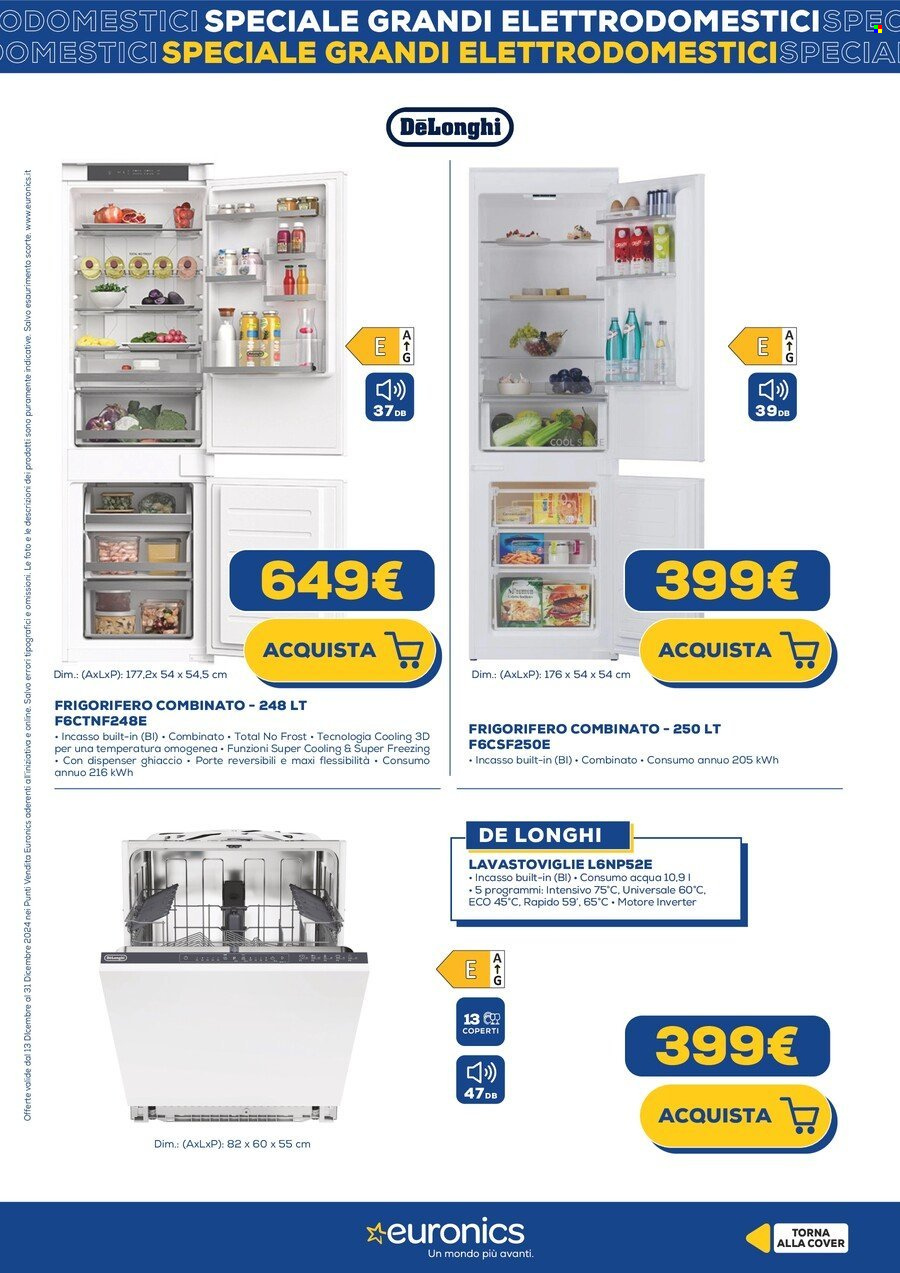 Volantino Euronics - 23/12/2024 - 31/12/2024. Pagina 9