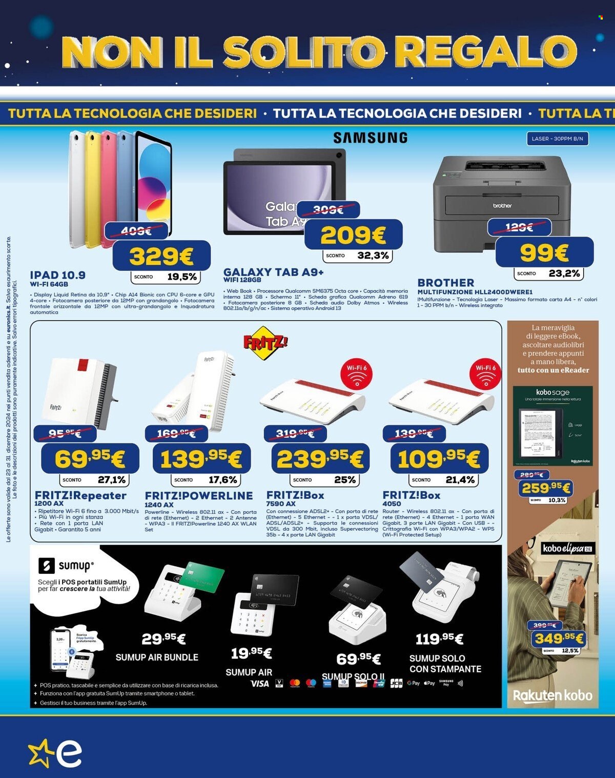Volantino Euronics - 23/12/2024 - 2/1/2025. Pagina 6