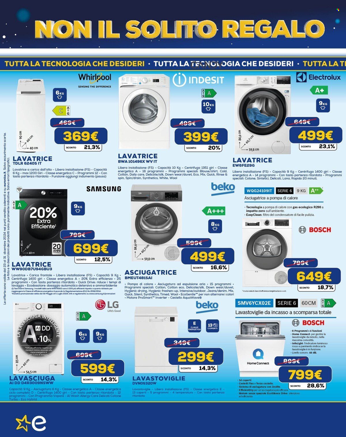 Volantino Euronics - 23/12/2024 - 2/1/2025. Pagina 10