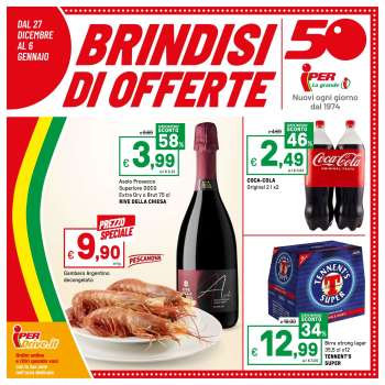 Volantino Iper, La grande i - 27/12/2024 - 6/1/2025.