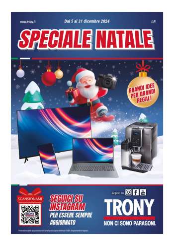 Volantino Trony - 5/12/2024 - 31/12/2024.