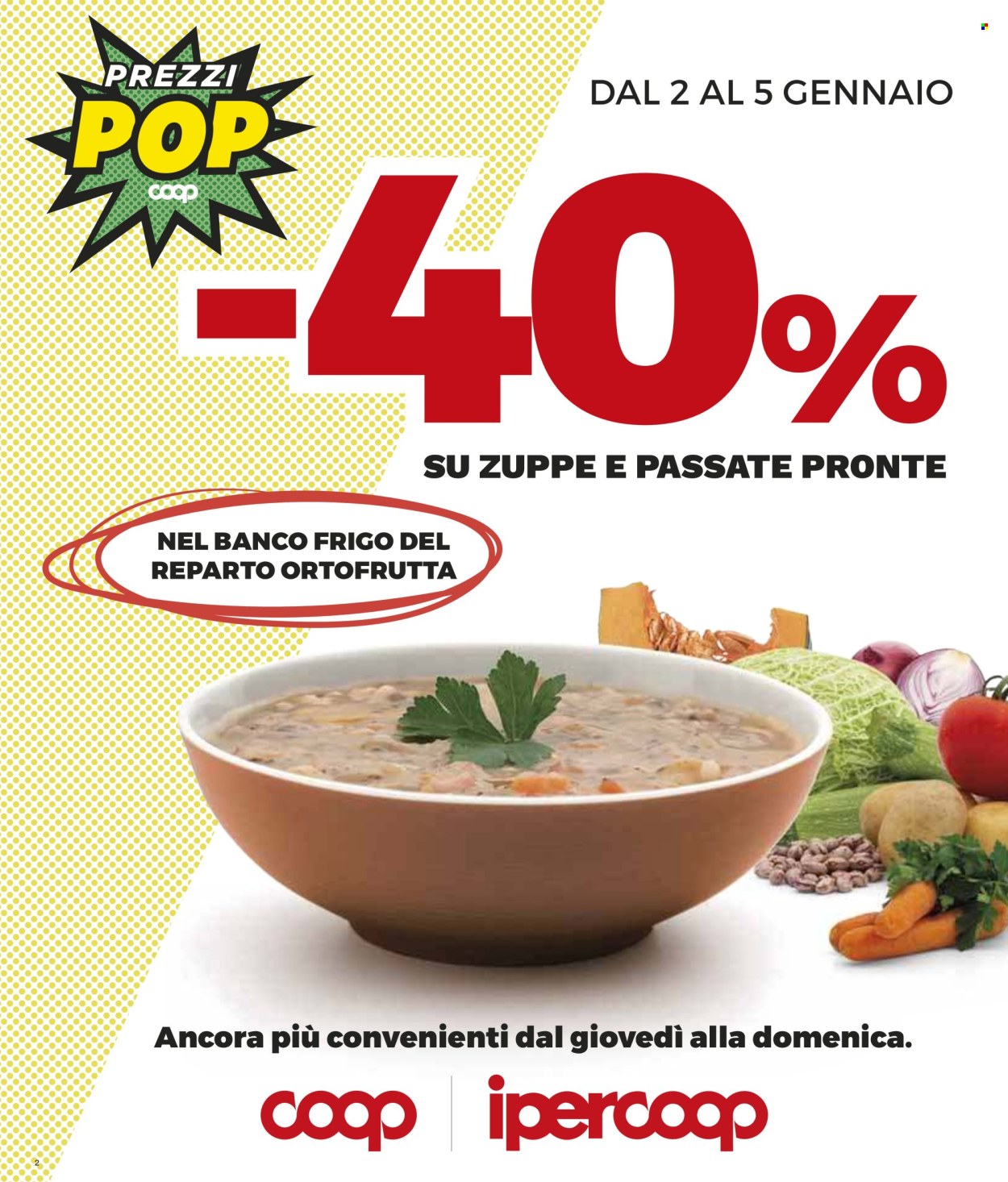 Volantino Coop - 27/12/2024 - 8/1/2025. Pagina 2
